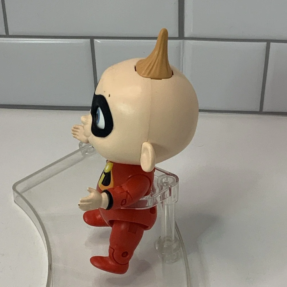 Disney Pixar Incredibles 2 Jack-Jack Light-Up Action Figure Plastic Red 5in‎